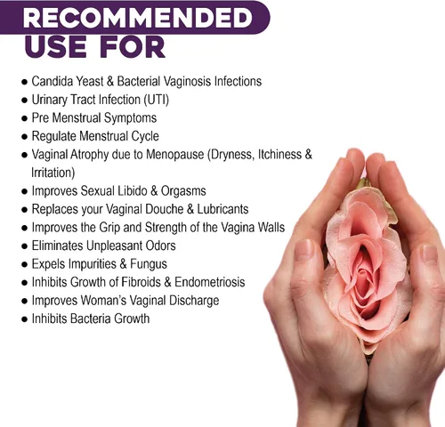 Vista 4 de Yoni Fresh as Flower - Gel desintoxicante para vagina y más, paquete de 5 unidades, limpia, lubrica, e hidrata, calma la irritación y la sequedad