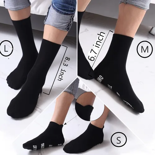 Vista 5 de Presume de divertidos calcetines coloridos y novedosos, regalos de Navidad para hombres y mujeres Año Nuevo