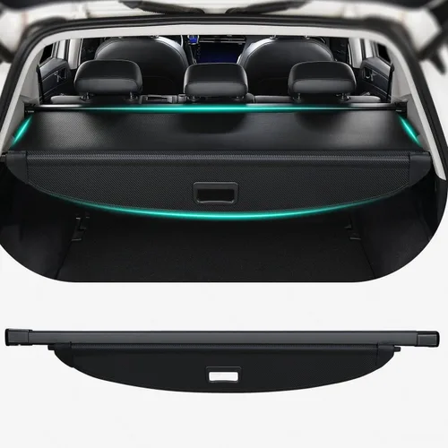 Vista 21 de Tecoom Cubierta de carga para accesorios Toyota 4Runner 2010-2024, cubierta trasera retráctil para maletero de equipaje, pantalla de privacidad