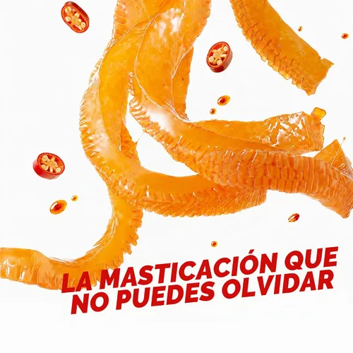 Vista 4 de WEILOONG Moishine Hot & Spicy Konjac Snack, 40 calorías, a base de plantas