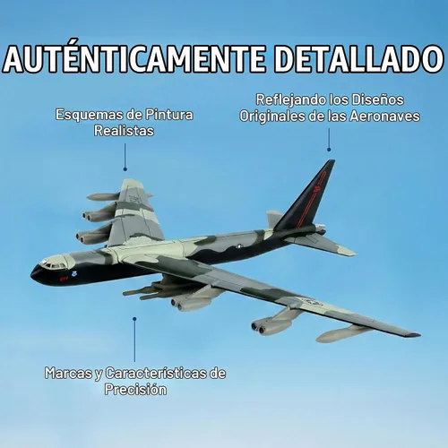 Vista 6 de Daron Worldwide Trading B-52 Stratofortress Vehículo (Escala 1:300)
