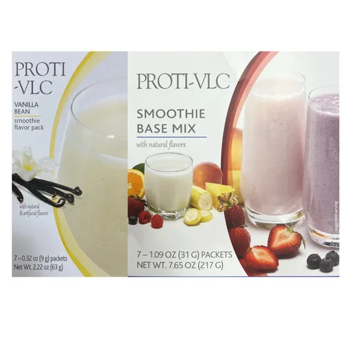 Vista 5 de PROTIFIT - Paquete de sabor a batido alto en proteínas con mezcla base, bajo en calorías, bajo en grasa, bajo en azúcar, bajo en carbohidratos