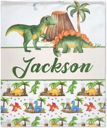 Vista 27 de Manta de dinosaurio para regalo, manta de franela ultra suave y acogedora, manta de forro polar ligera y mullida, manta de felpa cálida para sofá