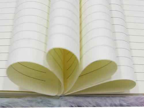 Vista 7 de JUMISEE Lindo cuaderno de felpa de alpaca colorido y mullido diario de escritura para niños y niñas, papel rayado de 160 páginas