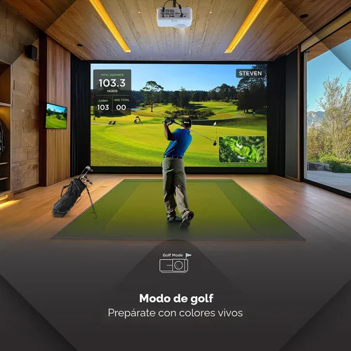 Vista 6 de ViewSonic Proyector láser LS740HD 1080P, 5500 lúmenes, cine en casa Full HD