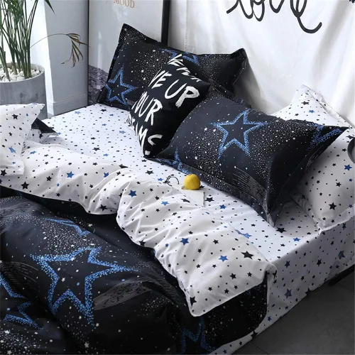 Vista 3 de Juego de funda de edredón para niños, tamaño individual, juego de ropa de cama de 3 piezas (1 funda de edredón y 2 fundas de almohada) para niños