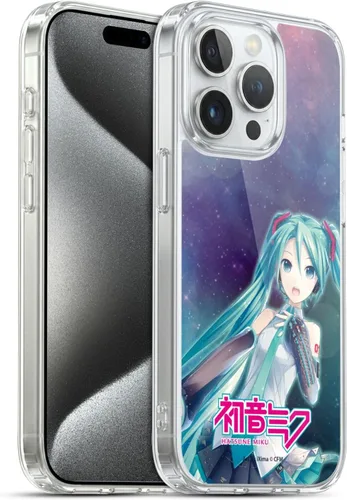Vista 124 de Head Case Designs Licencia Oficial Hatsune Miku Gráficos Lindos Carcasa de Gel [Protección de Grado Militar] Compatible con Apple iPhone 7