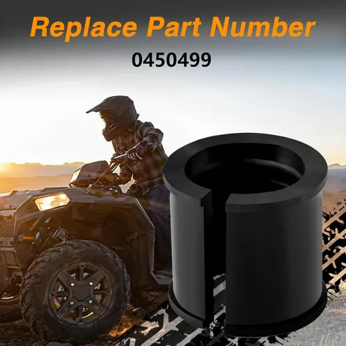 Vista 4 de 2 piezas de bujes de eje de dirección compatibles con Polaris Outlaw 50 90 110 Predator 50 90 Scrambler 50 90 Sportsman 110 90 Reemplazar #: 0450499