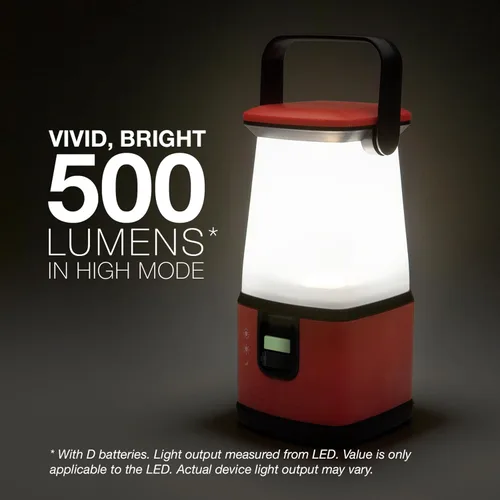 Vista 5 de ENERGIZER WeatheReady Linterna LED para Acampar PRO-360, Luz de Carpa Resistente al Agua IPX4, Linternas Ultra Brillantes a Batería para Acampar