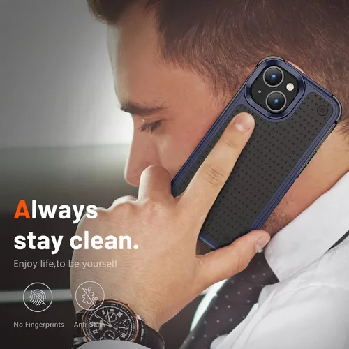 Vista 210 de Jeylly Funda para iPhone SE/Funda para iPhone 5S, Exterior de Plástico Duro que Absorbe Golpes + Interior de Silicona de Goma Defensor contra