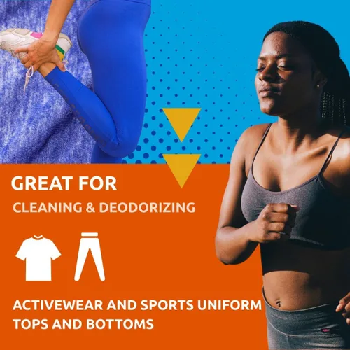 Vista 3 de Nikwax Sports Refresh Detergente líquido desodorante para ropa deportiva. Elimina y evita la acumulación de olores y manchas en ropa deportiva, ropa
