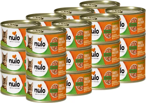 Vista 14 de Nulo - Comida húmeda enlatada para gatos, picada, carne de res y caballa