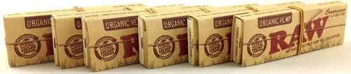 Vista 2 de RAW Organic Connoisseur, papel de liar con puntas completo, marrón, 1 unidad (paquete de 1)