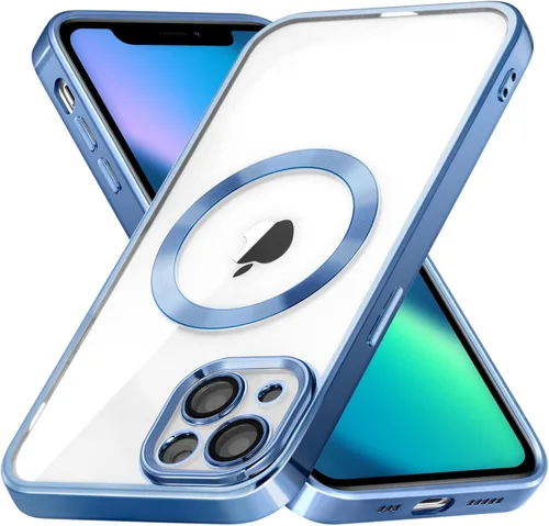 Vista 9 de ZCDAYE Funda con purpurina para iPhone 11 con decoración de diamantes, funda brillante de lujo con protector de cámara compatible con carga sin
