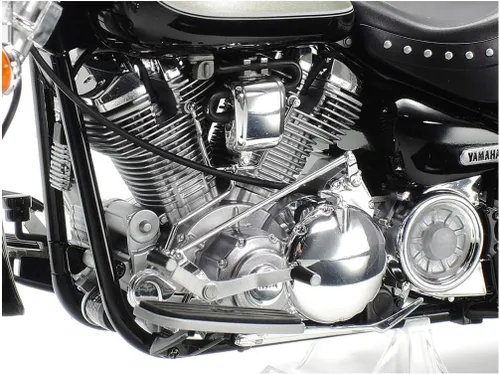 Vista 6 de Tamiya 14135 1/12 Yamaha XV1600 Road Star Kit de modelo de plástico personalizado