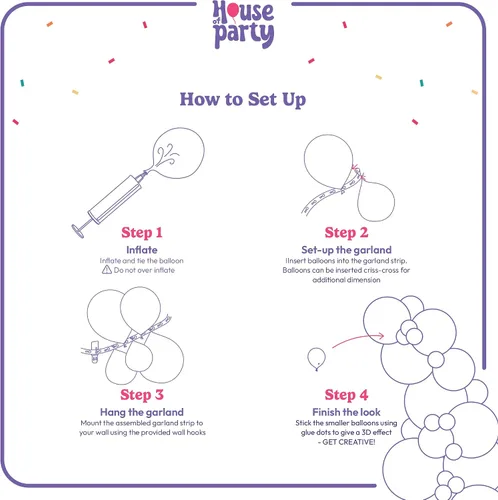 Vista 4 de HOUSE OF PARTY Globos azules metálicos: guirnalda de globos azules, globos metálicos azules de 5/12/18 pulgadas para decoraciones de graduación