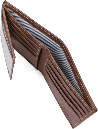 Vista 18 de Timberland Men's Leather Passcase Bifold Wallet Hybrid