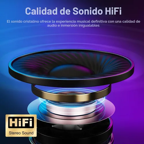 Vista 2 de Bluedee Altavoces de computadora para PC de escritorio, altavoces Bluetooth 5.3 para PC con luz RGB dinámica, barra de sonido de computadora