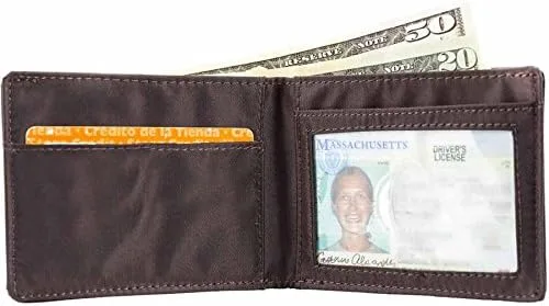 Vista 6 de Big Skinny Cartera compacta para hombre, con capacidad para hasta 20 tarjetas
