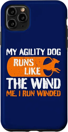 Vista 11 de iPhone 14 Dog Agility Handler - My Dog Runs - Funny Dog Agility Case