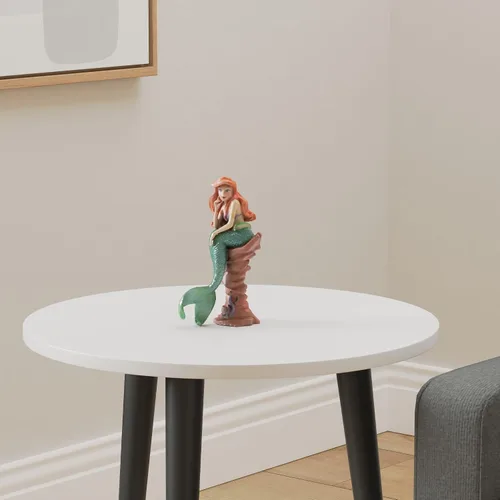 Vista 2 de Enesco Disney Showcase Couture de Force Figurina de Ariel de La Sirenita, 7.8 pulgadas, multicolor, (Modelo: 6005685)