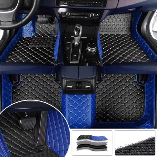 Vista 34 de Alfombrillas de automóvil compatibles con Honda Acura todos los modelos 2005-2023 (beige)
