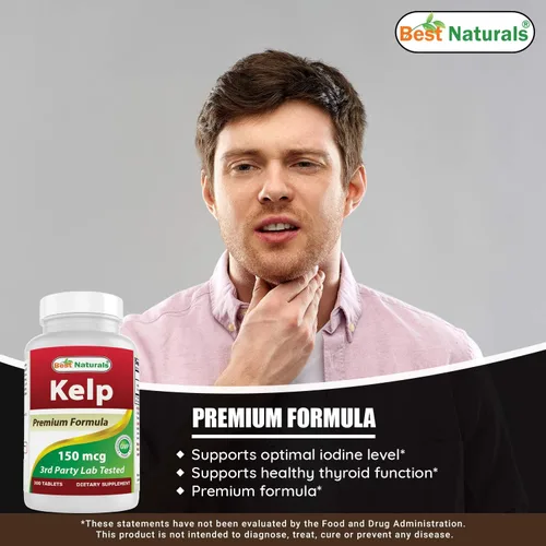 Vista 4 de Kelp Suplemento 150 Mcg & Zinc Picolinato 50 mg