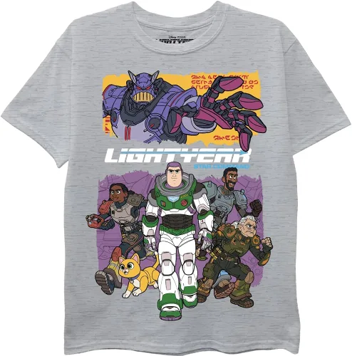Vista 3 de Disney Paquete de 3 camisetas Lightyear para niños