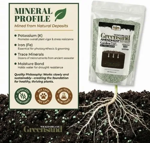 Vista 7 de Old Cobblers Farm Greensand Fertilizante para suelo, césped, jardines, árboles, arbustos, plantas en contenedores, mejoramiento de suelo orgánico