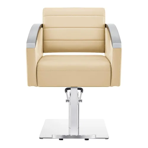 Vista 7 de Dir Hair Salon Styling Chair Beauty Salon Hydraulic Stylist Chair Bello in Beige