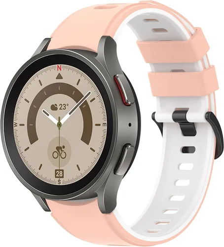 Vista 22 de VeveXiao Correa deportiva compatible con Samsung Galaxy Watch 5 Pro de 1.772 pulgadas/Watch 4 Classic 1.654 pulgadas/1.811 pulgadas, sin huecos