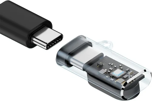 Vista 5 de Charging Adapters for Smartwatches Fitness Trackers Aluminum Alloy Construction Secure Stable Power Transfer Silver