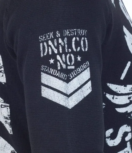 Vista 6 de Archaic by Affliction - Camisa térmica de manga larga para hombre, Negro