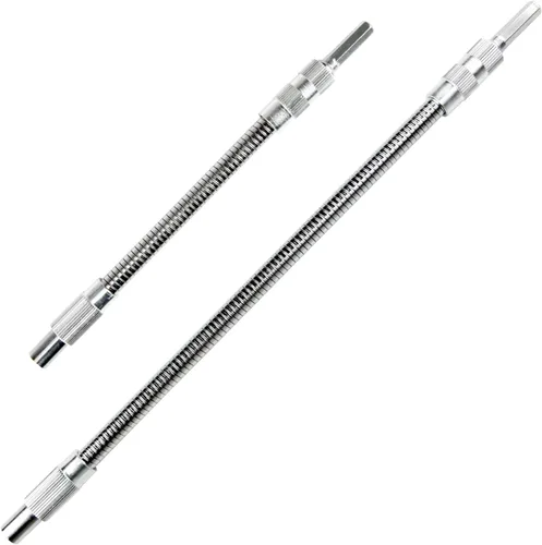 Vista 8 de Guyuyii Extensión de Broca Flexible - Eje Suave Hexagonal Magnético de 1/4" para Lugares Difíciles de Alcanzar - Extensión de Broca Flexible