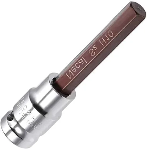 Vista 51 de Utoolmart 1/2" Drive x 0.551 in largo Hex Bit Socket, métrico, S2 y Cr-V acero 1pcs
