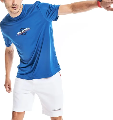 Vista 2 de Nautica Camiseta de cuello redondo hecha de forma sostenible para hombre