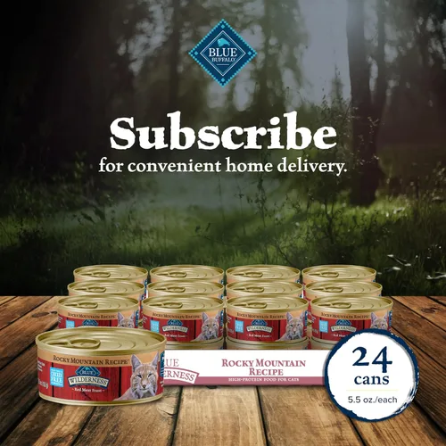 Vista 11 de Blue Buffalo Wilderness Rocky Mountain Recipe - Paté húmedo para gatos adultos, receta sin pollo y sin granos, hecho con ingredientes naturales