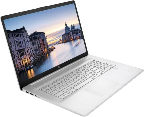 Vista 2 de HP Computadora portátil, pantalla táctil HD+ de 17.3", procesador Intel Core i7-1255U de 12ª generación, 32 GB de RAM, SSD PCIe de 1 TB, teclado