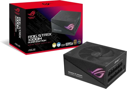 Vista 17 de ASUS ROG Strix 750W Oro Edición Aura