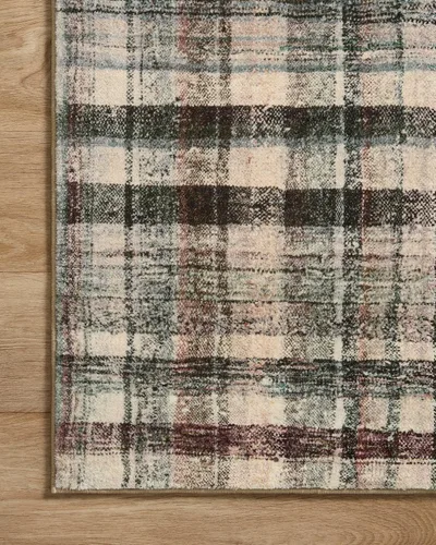 Vista 10 de Loloi Chris Loves Julia Humphrey Collection HUM-03 - Alfombra acento Forest/Multi de 2 pies x 3 pies 6 pulgadas con CloudPile, altura de la pila