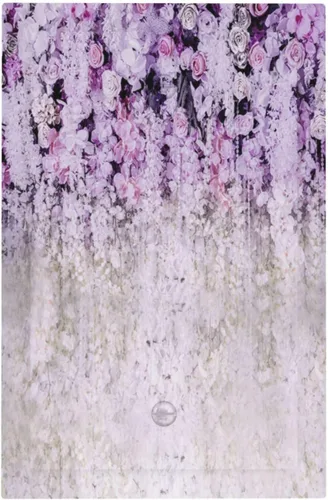 Vista 112 de Pintura al óleo de flores abstractas de 1 cuadrilla de interruptor de luz dúplex individual cubierta de salida placa de pared decorativa Placa