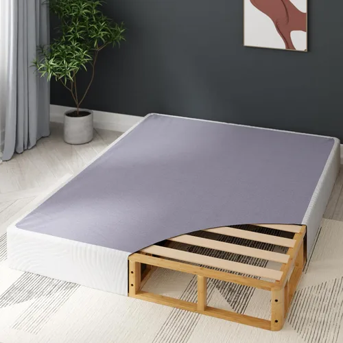 Vista 9 de Zinus - Base de colchón / box spring de madera de perfil bajo de 10 cm (4,0 pulgadas), para colchón, tamaño individual