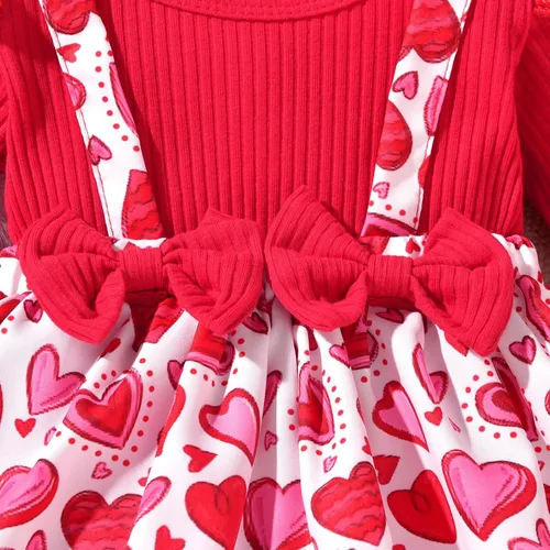 Vista 127 de Unutiylo Ropa de bebé recién nacida prematura con tirantes, traje de otoño e invierno, traje de manga larga con volantes