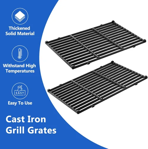 Vista 6 de Piezas de repuesto para rejillas Weber Spirit 300 Series Grill Grate Spirit E-310 E-330 S-315 Spirit II E-310 Plata B/C Oro B/C Spirit 700 Rejilla