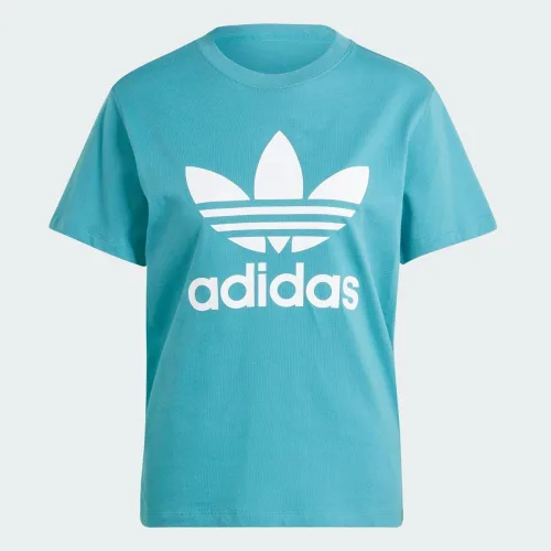 Vista 5 de adidas Originals Camiseta Adicolor Classics Trefoil para mujer