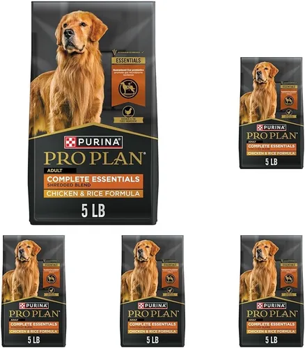 Vista 15 de Purina Pro Plan Complete Essentials - Alimento seco para perros con mezcla triturada de pollo y arroz, fórmula seca con probióticos para perros, 5