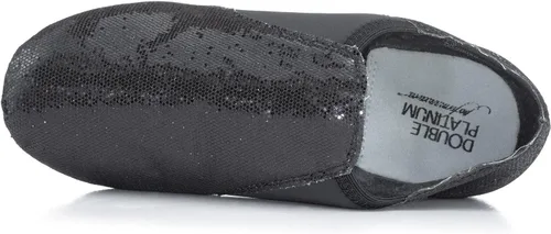 Vista 8 de Double Platinum Womens Glitter Jazz Shoes
