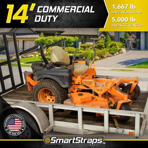 Vista 2 de SmartStraps 1956 14' Correas de carraca CamoX de 14 pies con tejido de camuflaje (5,000 lb)
