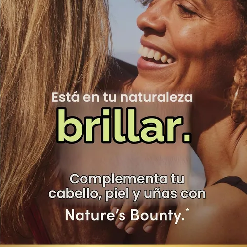 Vista 4 de Nature's Bounty Biotina, Apoya el metabolismo para la energía y la salud del cabello, la piel y las uñas, 1000 mcg, 100 tabletas