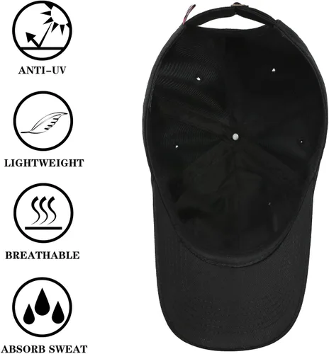 Vista 38 de IIN Gorra de béisbol con bandera estadounidense para hombres y mujeres, de perfil bajo, militar, militar, militar, para papá